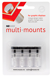 Satin Black / 4 pack