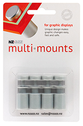 Gloss Silver / 4 pack