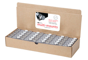 A Gloss Clear E Aluminium Natural / 50 pack