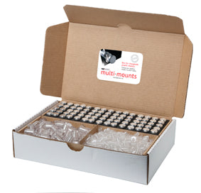 A Gloss Clear E Aluminium Natural / 500 pack